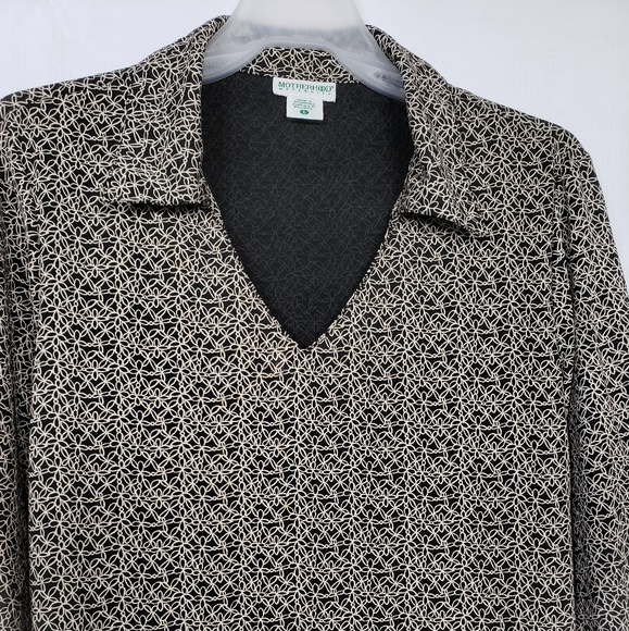 Motherhood Maternity 3/4 Sleeve Shift Dress Sz Lg - Picture 4 of 8